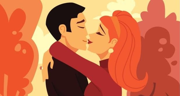 يبطل الصيام من تقبيل هل الزوجة الفم حكم المداعبة